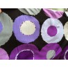 Sarouel bébé évolutif cercles violets 3 mois à 24 mois