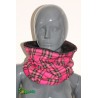 Plaid scarf tube